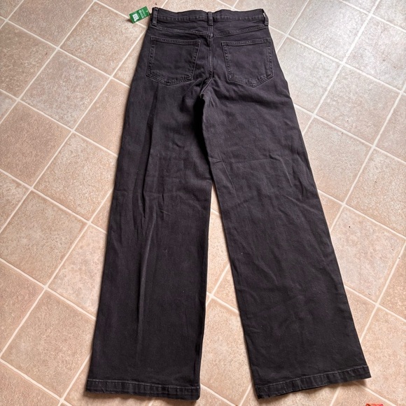 GAP Black Flare Wide Leg Jeans - Picture 9 of 10